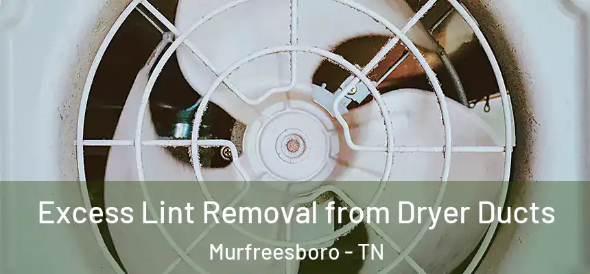 Excess Lint Removal from Dryer Ducts Murfreesboro - TN
