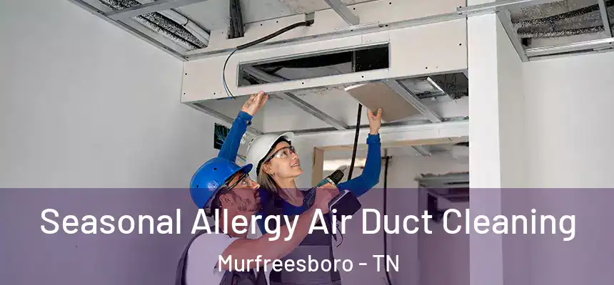 Seasonal Allergy Air Duct Cleaning Murfreesboro - TN